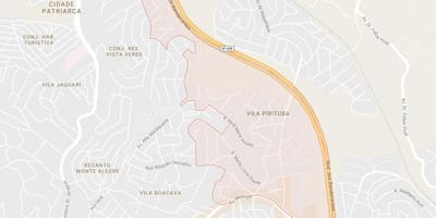 Žemėlapis Pirituba São Paulo