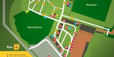 Žemėlapis Rodeio San Paulo parkas