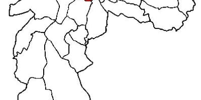 Žemėlapis Sé sub-prefektūra São Paulo
