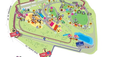 Žemėlapis San Paulo lollapalooza