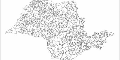 Žemėlapis San Paulo mergelės - savivaldybės
