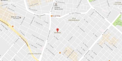 Žemėlapis San Paulo Moema