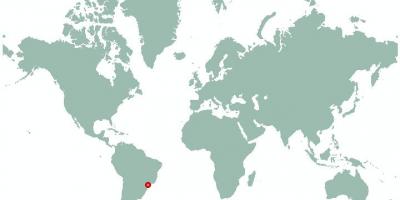 Žemėlapis San Paulo pasaulyje