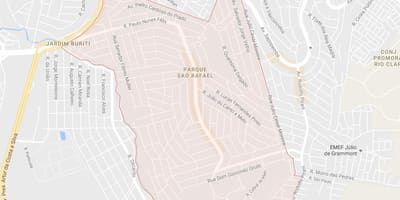 Žemėlapis San Rafael São Paulo