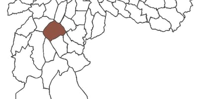 Žemėlapis Santo Amaro rajonas