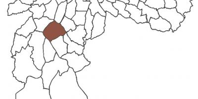 Žemėlapis Santo Amaro rajonas