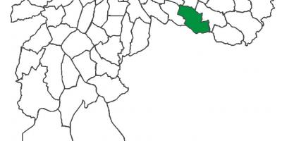 Žemėlapis Sapopemba rajonas