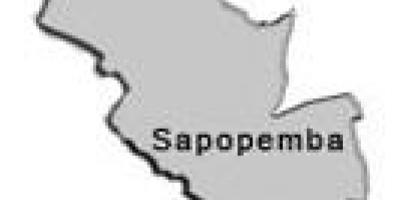 Žemėlapis Sapopembra sub-prefektūros