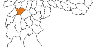Žemėlapis Vila Andrade rajonas