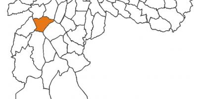 Žemėlapis Vila Andrade rajonas
