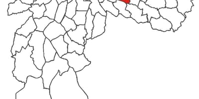 Žemėlapis Vila Formosa rajonas