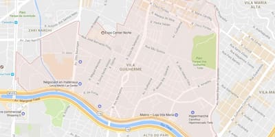 Žemėlapis Vila Guilherme São Paulo