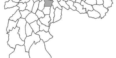 Žemėlapis Vila Mariana rajone