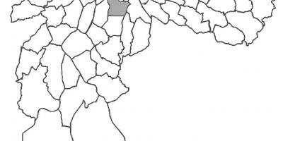 Žemėlapis Vila Mariana rajone