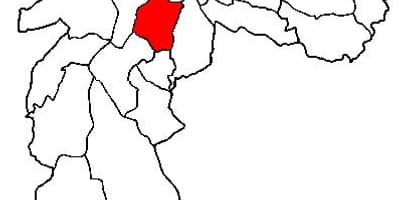 Žemėlapis Vila Mariana sub-prefektūra São Paulo