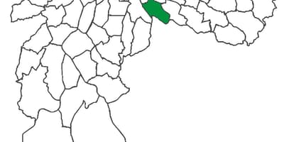 Žemėlapis Vila Prudente rajonas