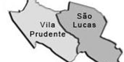 Žemėlapis Vila Prudente sub-prefektūros